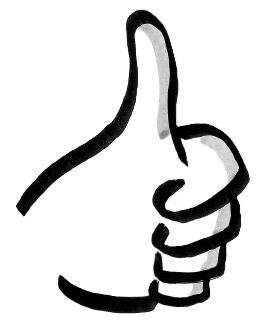 Skizze Thumbs-up